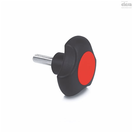 Elesa Threaded stud, VTT.50-C-p-M8x50-C6 VTT-C-p